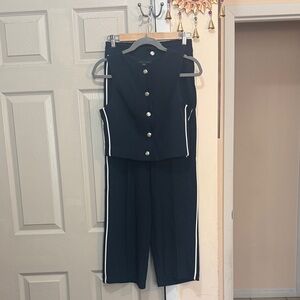 2 piece suit separate contemporary look